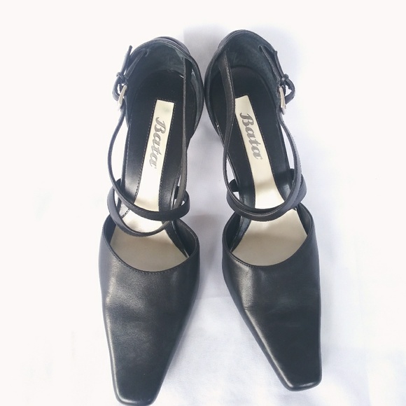 bata genuine leather shoes